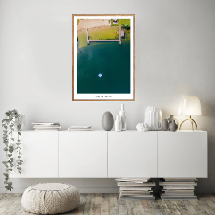 Strandbad Zarrentin Poster