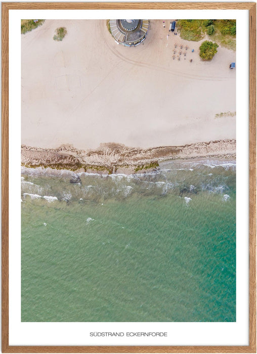 Südstrand Eckernforde No. 1 Poster