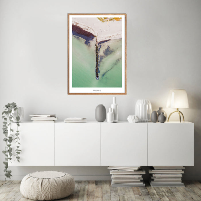 Südstrand No. 2 (Burgtiefe) Poster