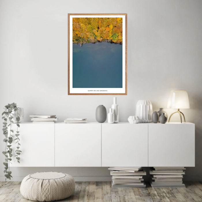Suhrer See und Umgebung No. 1 Poster