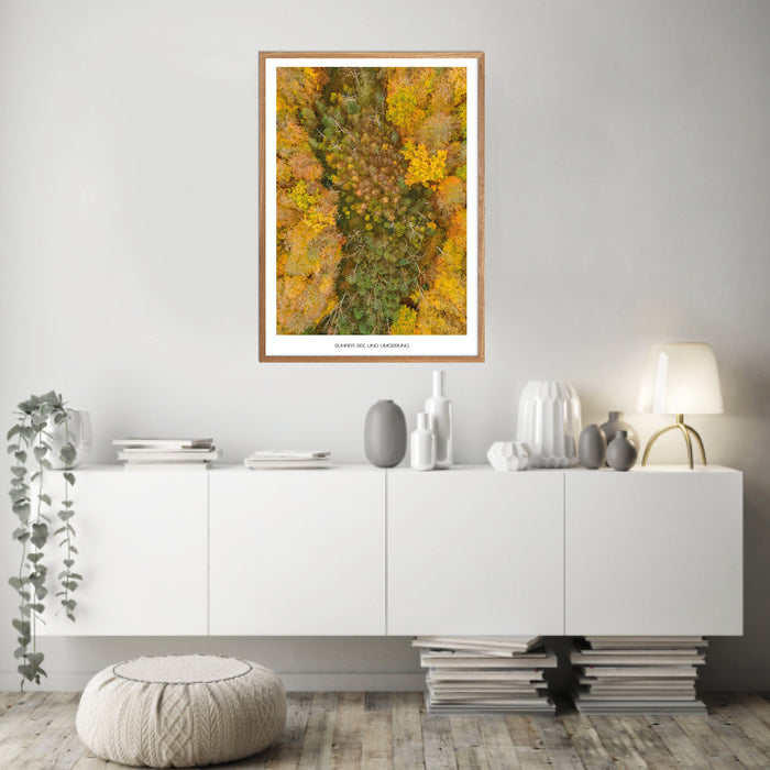 Suhrer See und Umgebung No. 2 Poster