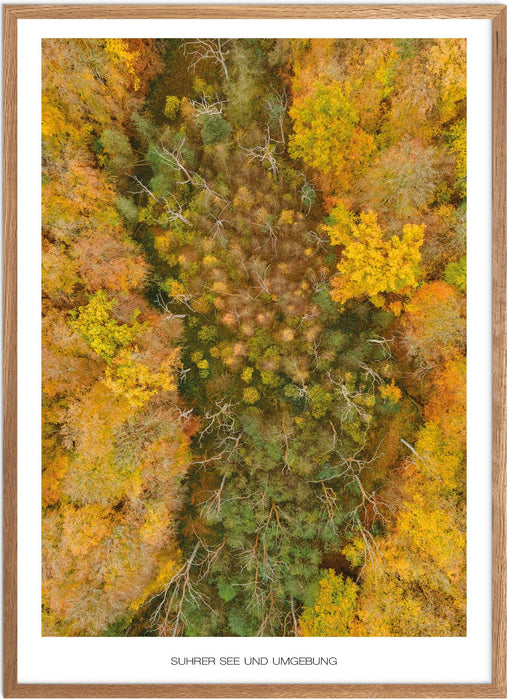 Suhrer See und Umgebung No. 2 Poster