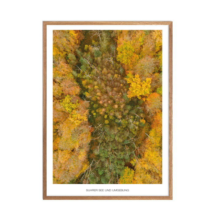 Suhrer See und Umgebung No. 2 Poster