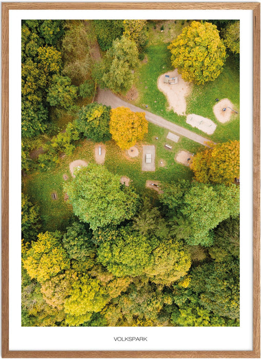 Volkspark No. 1 (Flensburg) Poster