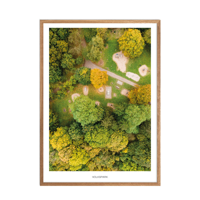 Volkspark No. 1 (Flensburg) Poster