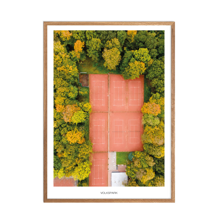 Volkspark No. 2 (Flensburg) Poster