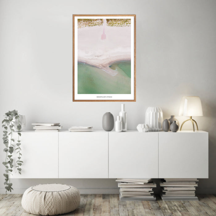 Weidefelder Strand Poster