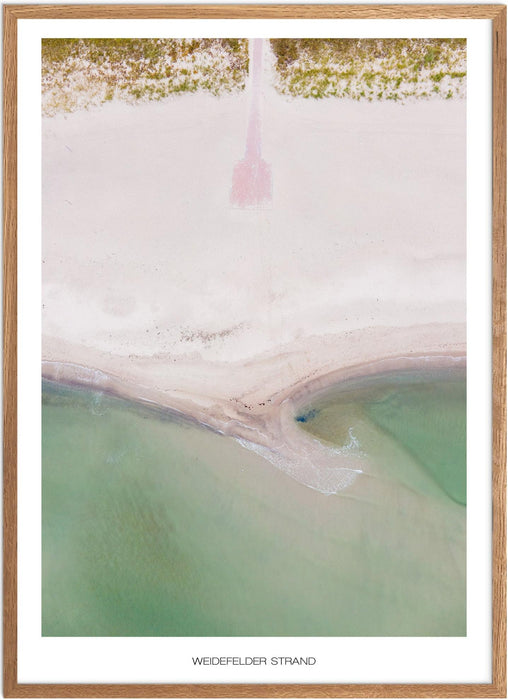 Weidefelder Strand Poster