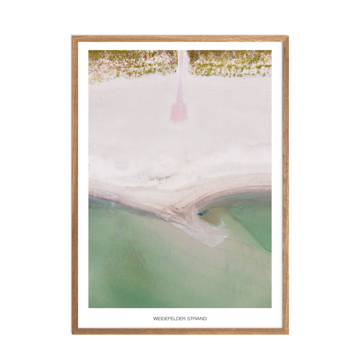 Weidefelder Strand Poster
