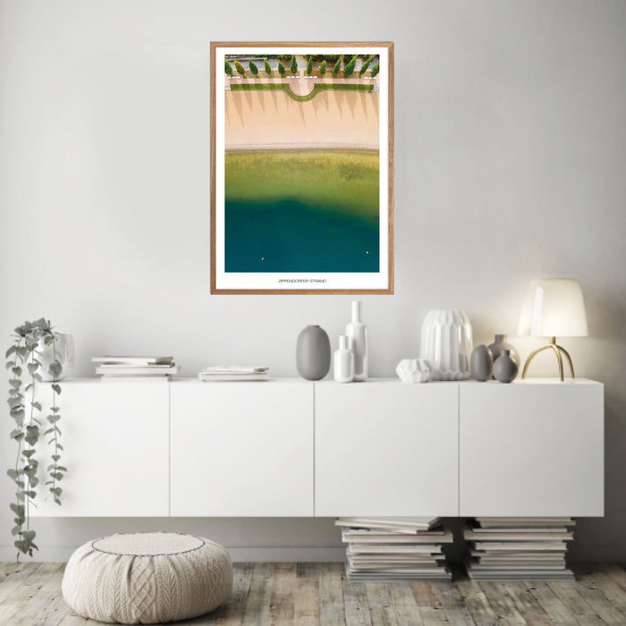 Zippendorfer Strand No. 1 Poster