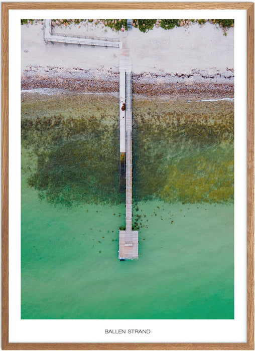 Ballen Strand Poster