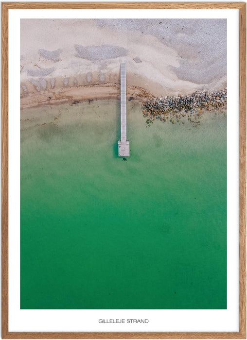 Gilleleje Strand Poster