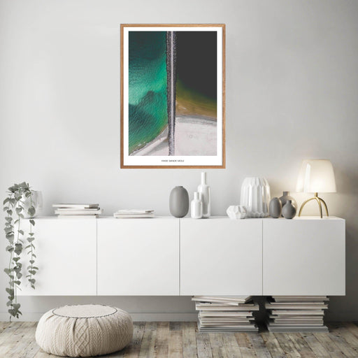 Hvide Sande Mole Plakat