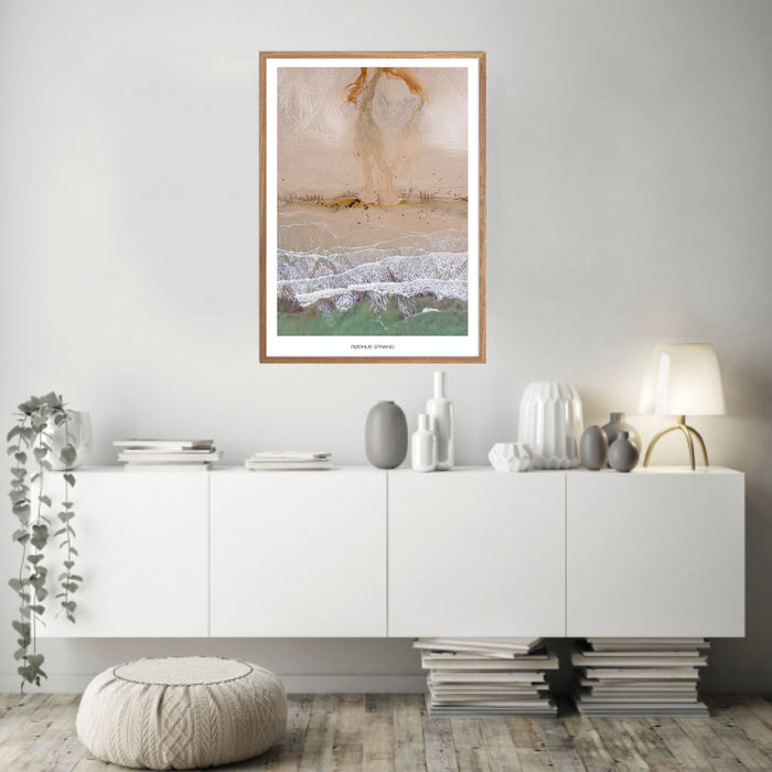 Rødhus Strand Poster