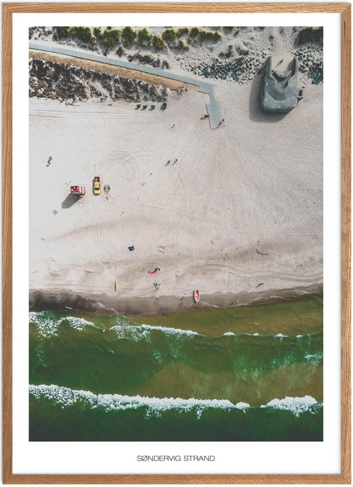 Søndervig Strand Plakat