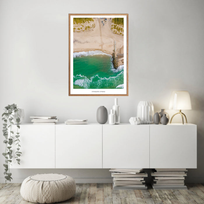 Stenbjerg Strand Poster