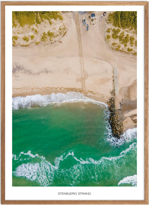 Stenbjerg Strand Poster