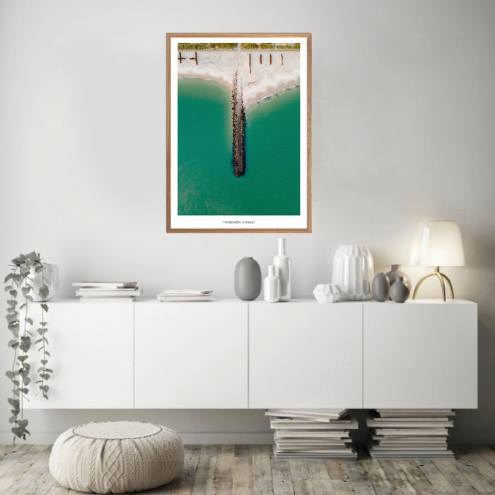 Thyborøn Strand Poster