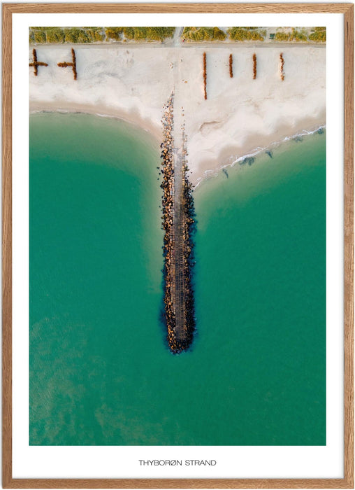 Thyborøn Strand Poster